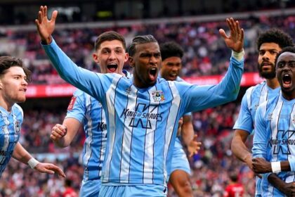 Coventry city f.c. vs man united timeline