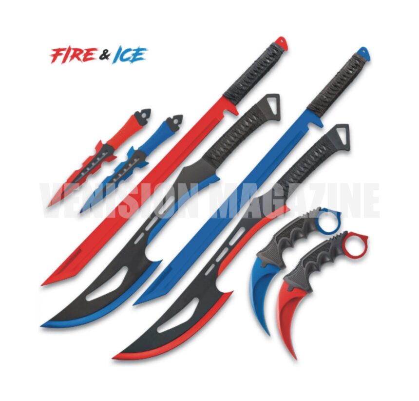 bud k fire and ice axe