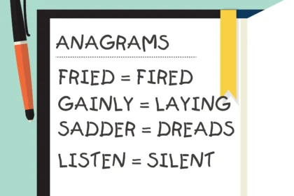 How to Make the Most of: Anagram Of Example