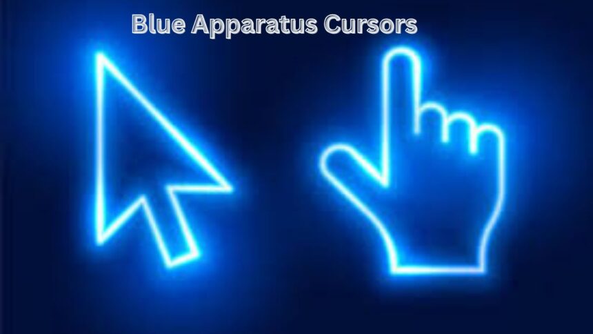 How to use blue apparatus cursors