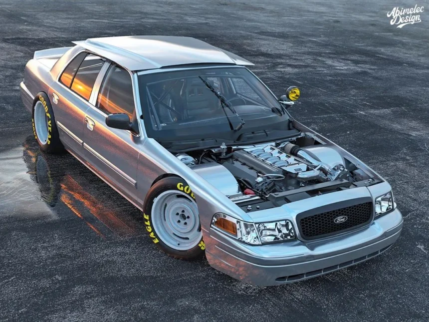 The crown vic ifs swap kit for bullnose