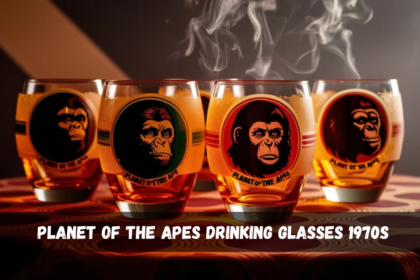 History Planet Of The Apes Drinking Glasses 1970s