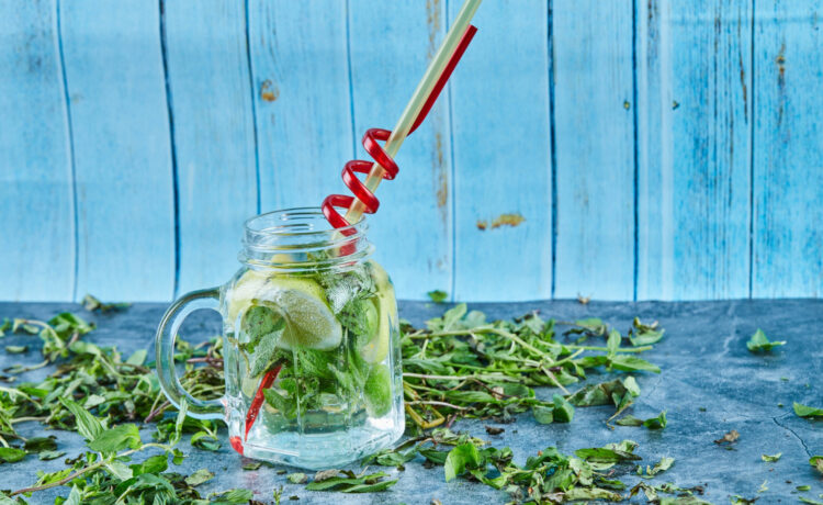 mf akva kristal mojito straw 500ml