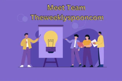 Meet The Team Theweeklyspooncom