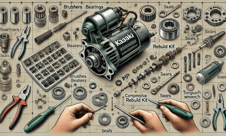 21153-7010 16121 starter rebuild kit