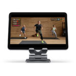 PureMounts ipad standfuß with lockable tablet housing for Apple / Samsung, black