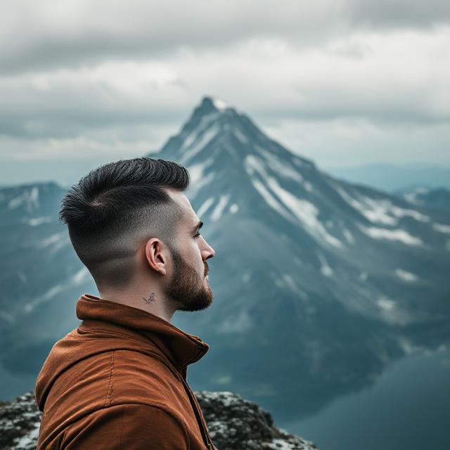 Men’s Haircuts Widows Peak: Styles That Complement Your Unique Hairline