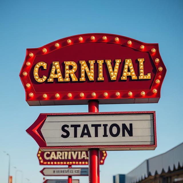 Carnival Station Signs: The Heartbeat of Festive Navigation