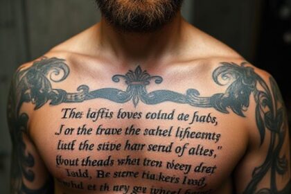 How to Write Biblical Tattoos for Men: A Guide to Meaningful Ink