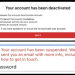 Understanding Suspended Account Pinterest : Causes, Recovery, and Prevention`